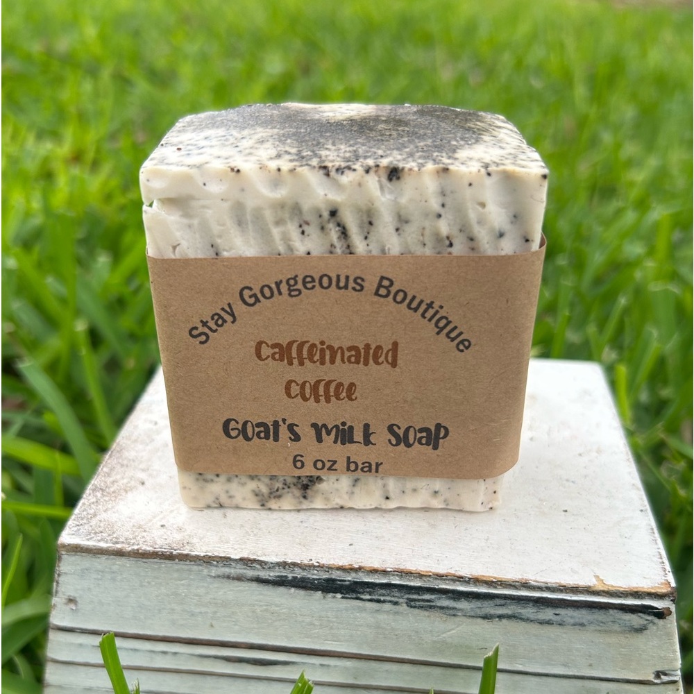 Caffeinated Coffee Handmade Goat’s Milk Soap - Picture 2 of 7